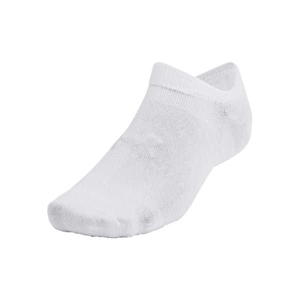 Under Armour Dam/Dam Essential No-Show Strumpor (6-pack) White 6 UK