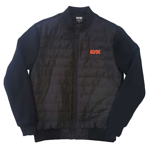 AC/DC Unisex Vuxen Logo Vadderad Jacka M Svart Black M