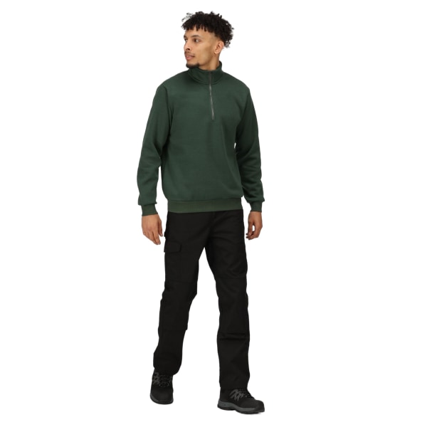 Regatta Mens Pro Quarter Zip Sweatshirt 3XL Mörkgrön Dark Green 3XL