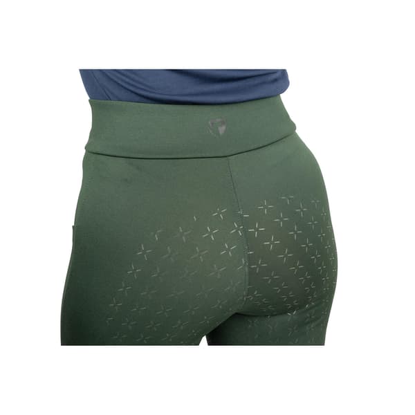 Hy Dam/Dam Melton Ridbyxor S Skogsgrön Forest Green S