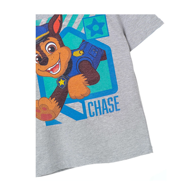 Paw Patrol Boys Chase T-Shirt 7-8 år Gråmelerad Grey Marl 7-8 Years