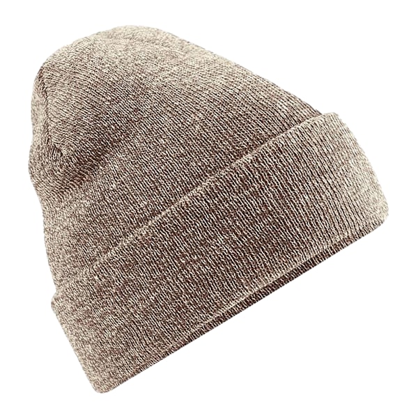 Beechfield Soft Feel Knitted Winter Hat One Size Heather Oatmea Heather Oatmeal One Size