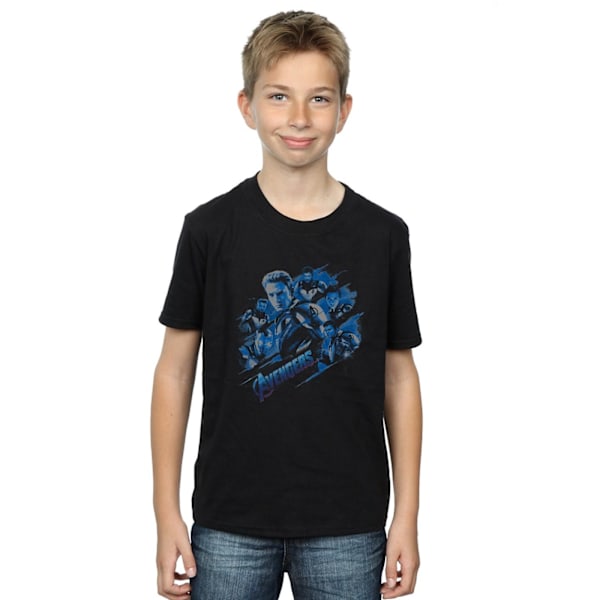 Marvel Boys Avengers Endgame Hero Flash T-shirt 9-11 år Svart Black 9-11 Years