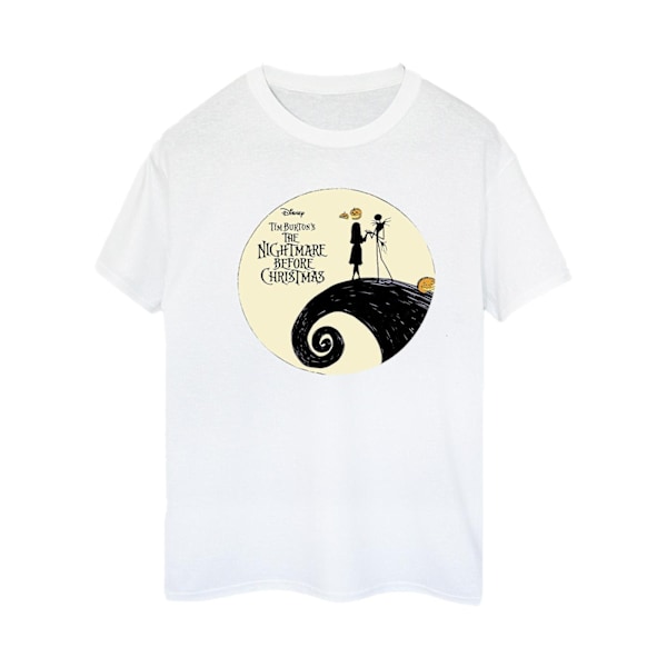 The Nightmare Before Christmas Dam- & Herrtröja med Logotyp i Bomull White M