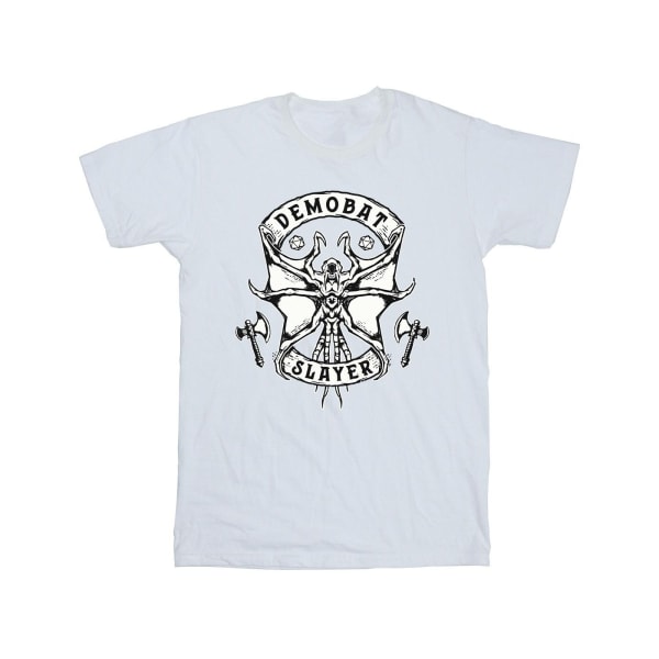 Netflix Boys Stranger Things Demobat Slayer T-shirt 7-8 år W White 7-8 Years