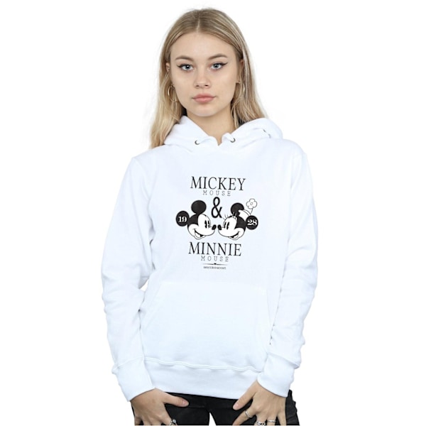 Disney Dam/Kvinnor Mickey Och Minnie Mouse Mousecrush Mondays White L