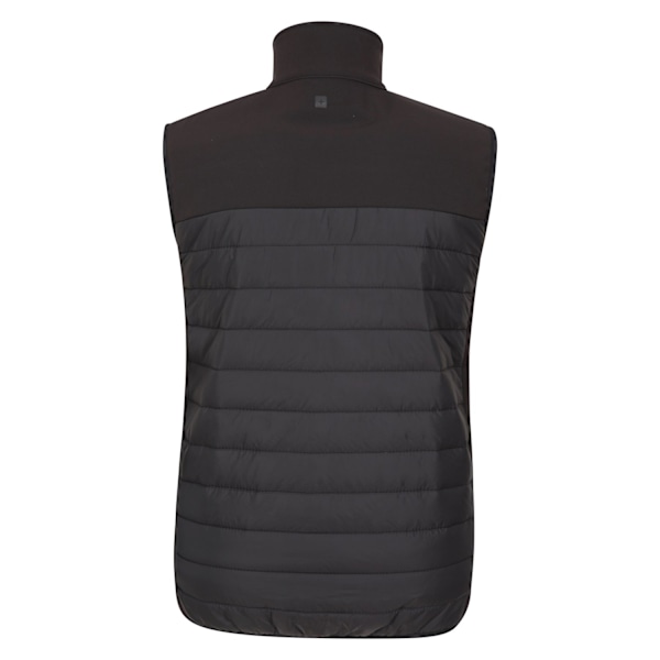 Mountain Warehouse Mens Turbine II Hybrid Padded Gilet M Svart Black M