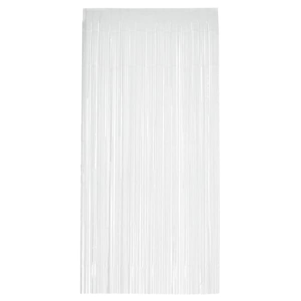 Smiffys Matt Fransdörrgardin One Size Vit White One Size