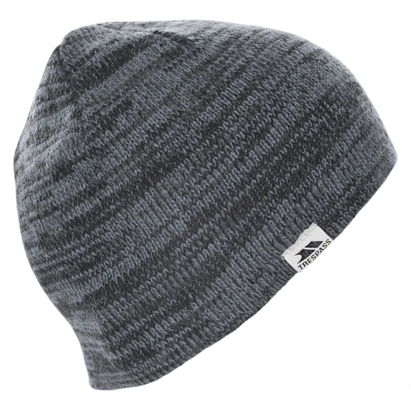 Trespass Mens Aneth Beanie Hat One Size Flint Flint One Size