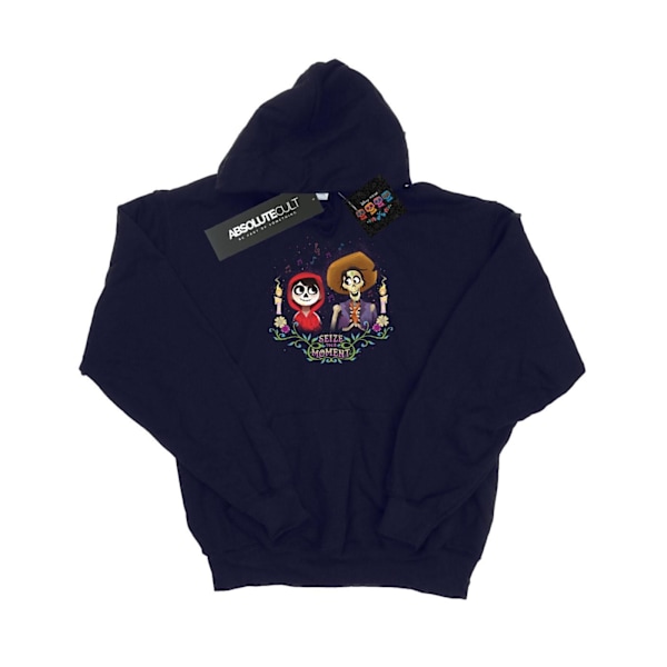 Disney Dam/Kvinnor Coco Miguel Och Hector Hoodie XL Marinblå Navy Blue XL