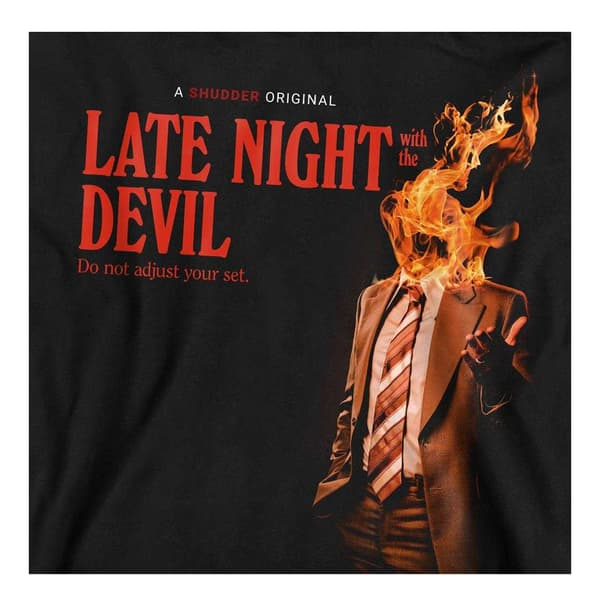 Late Night With the Devil Unisex Vuxen Eld Tröja M Svart Black M