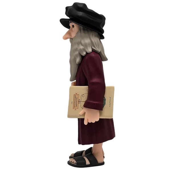 Leonardo Da Vinci MiniX samlarfigur en storlek flerfärgad Multicoloured One Size