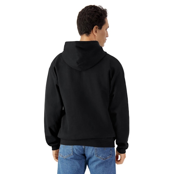 Gildan Herr Softstyle Fleece Mellanvikt Hel Dragkedja Huvtröja M Svart Black M