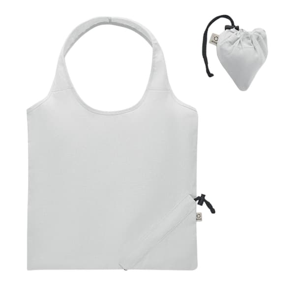 MidOcean Carrie Vikbar Shoppingväska One Size Vit White One Size