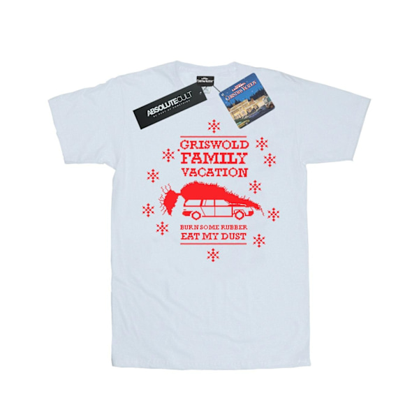 National Lampoon's Christmas Vacation Dam/Damer Ät Mitt Damm White 3XL