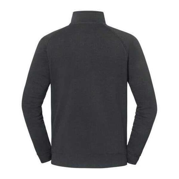 Fruit of the Loom Herr Iconic Premium Klassisk Raglan Sweatjacka Light Graphite S