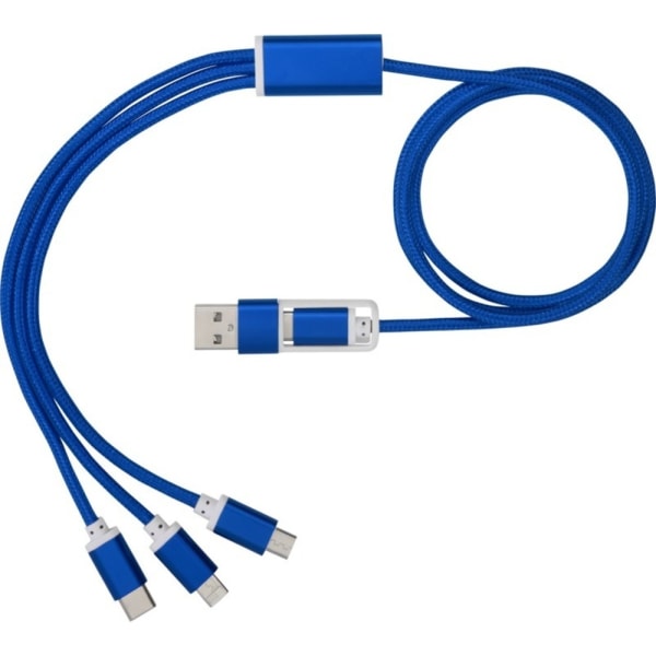 Bullet mångsidig USB kabel One Size Royal Blue Royal Blue One Size