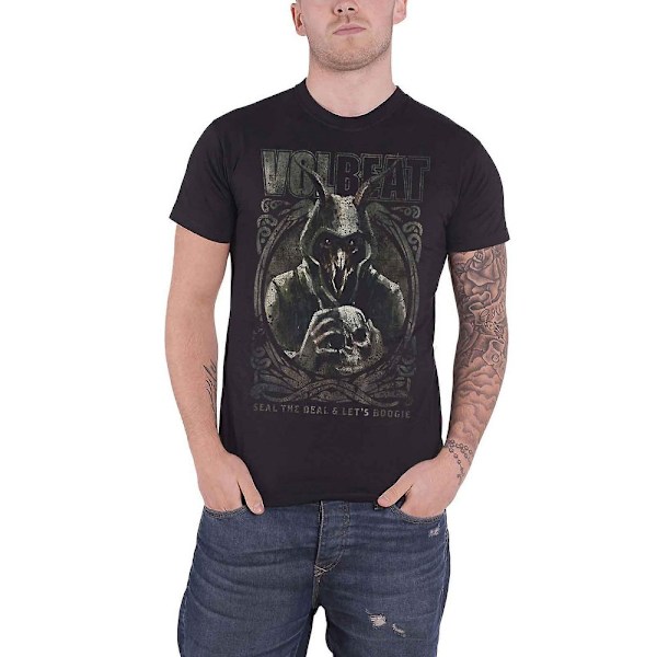 Volbeat Unisex Vuxen Get Skull T-Shirt M Svart Black M