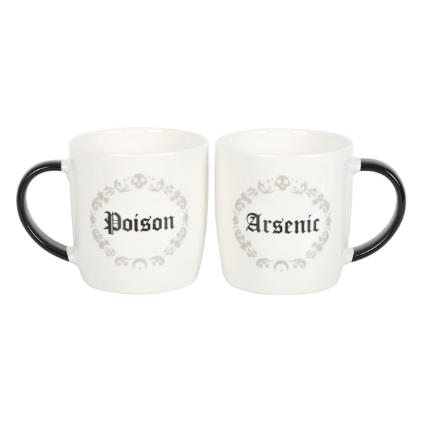 Something Different Muggset Gift och Arsenik (2-pack) One Size White/Black One Size