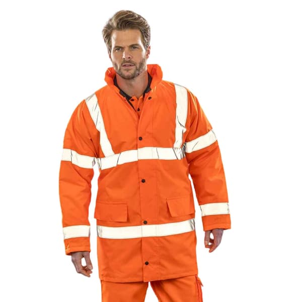SAFE-GUARD By Result Herr Motorway Jacka M Orange Orange M