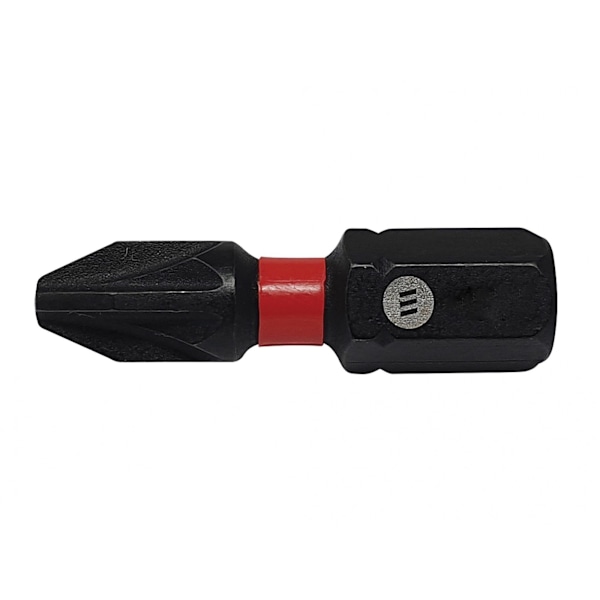 Forgefix Forgefast Impact Bits, Pozidriv-kompatibla PZ3 x 25mm Black Phosphate PZ3 x 25mm Card of 2