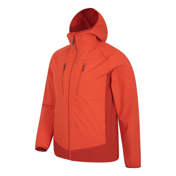 Mountain Warehouse Ambit Lättvikts Soft Shell Jacka XS Orange XS