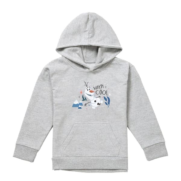 Frozen Barn/Barn Wayyy Cool Olaf Heather Pullover Hoodie 1 Athletic Heather 12-13 Years