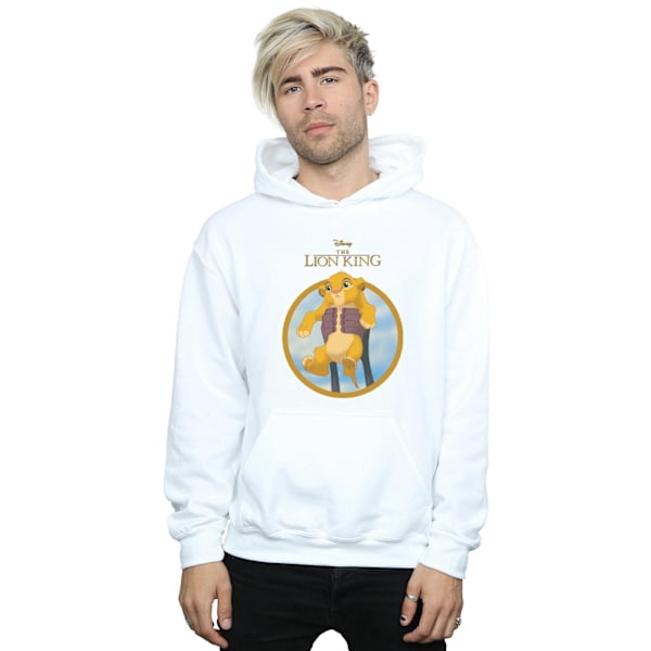 Disney Herr The Lion King Show Simba Hoodie L Vit White L