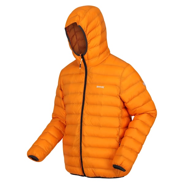 Regatta Herr Marizion Baffled Hooded Padded Jacket S Orange Pep Orange Pepper/Burnt Copper S