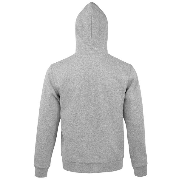 SOLS Herr Spike Full Zip Hooded Sweatshirt XXL Gråmelerad Grey Marl XXL