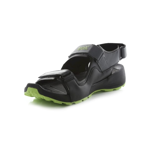Regatta Mens Samaris Sandals 7 UK Black/Lime Black/Lime 7 UK