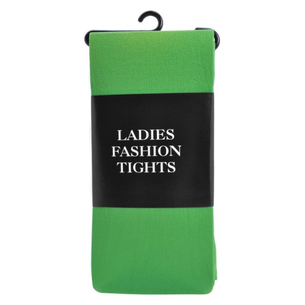 Bristol Novelty Modetights för kvinnor/damer One Size Grön Green One Size