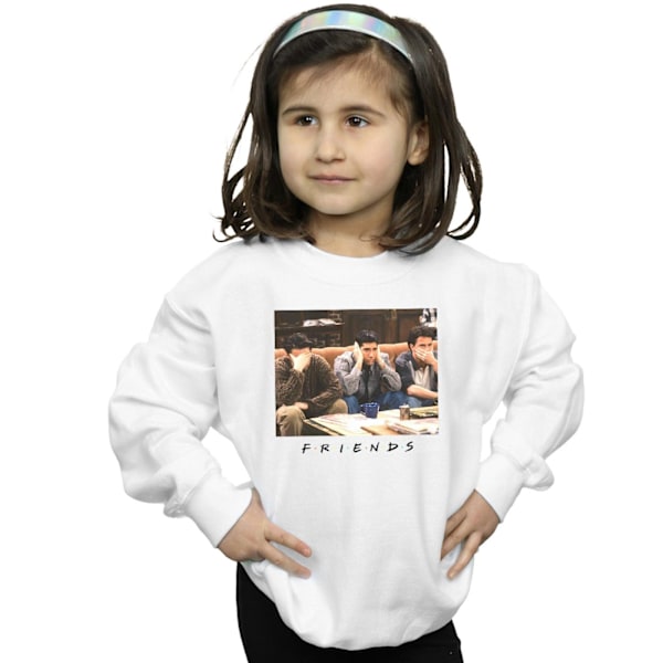 Friends Girls Three Wise Guys Sweatshirt 5-6 år Vit White 5-6 Years