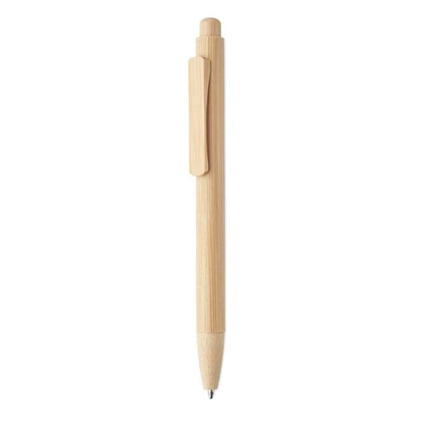 MidOcean Mambo Kulspetspenna i Bambu med Tryckknapp One Size Trä Wood One Size