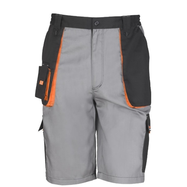 Result Work-Guard Lite Shorts XS Svart/Grå/Orange Black/Grey/Orange XS