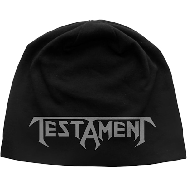 Testament Unisex Vuxen Logo Mössa One Size Svart Black One Size