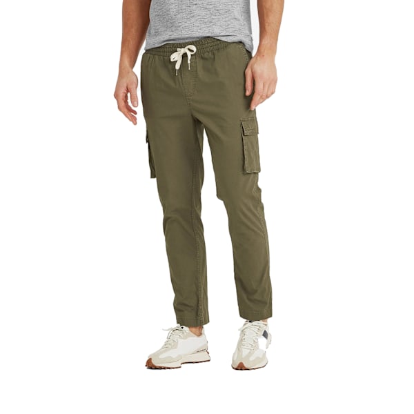 TOG24 Herr Silas Cargo Byxor 38R Khaki Grön Khaki Green 38R