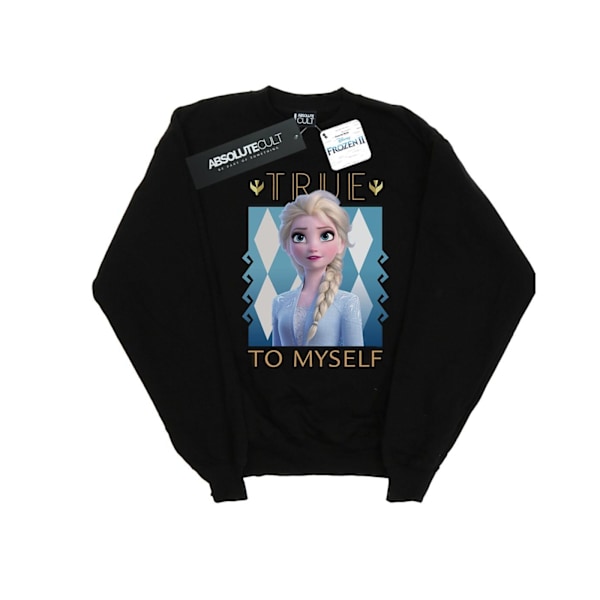 Disney Herr Frozen 2 Elsa True To Myself Sweatshirt S Svart Black S
