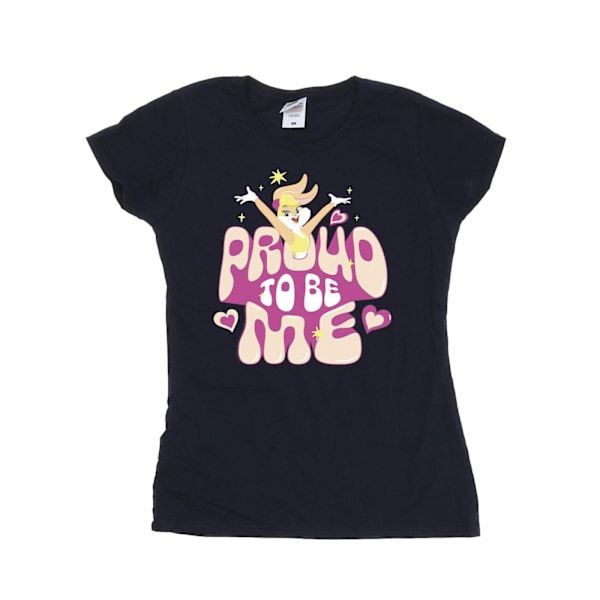 Looney Tunes Dam/Damer Lola Proud To Be Me Bomull T-shirt X Navy Blue XXL