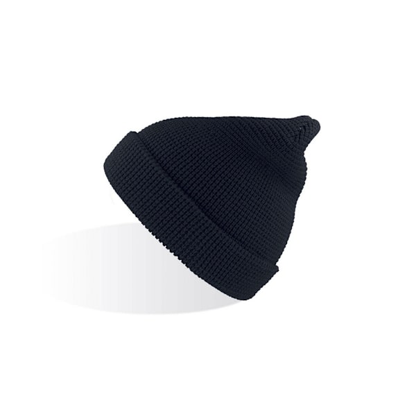 Atlantis Blog Waffle Beanie One Size Navy Navy One Size