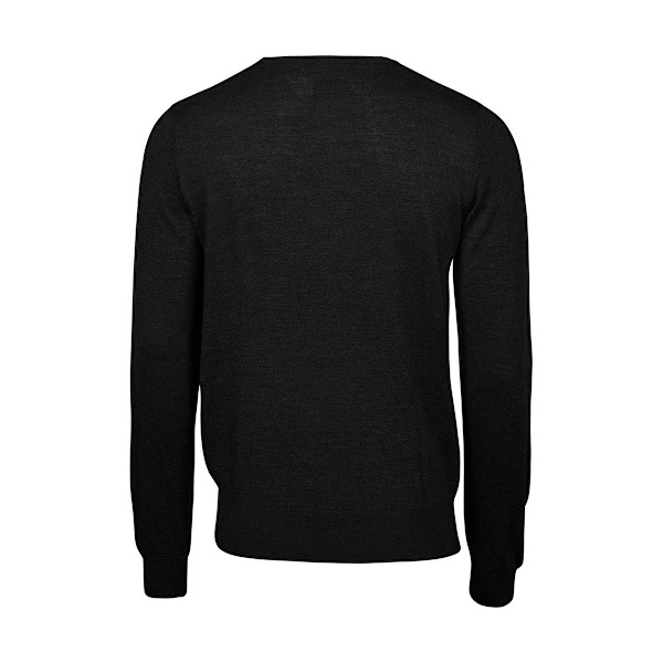 Tee Jays Herr Merino Blend V-hals Tröja M Svart Black M
