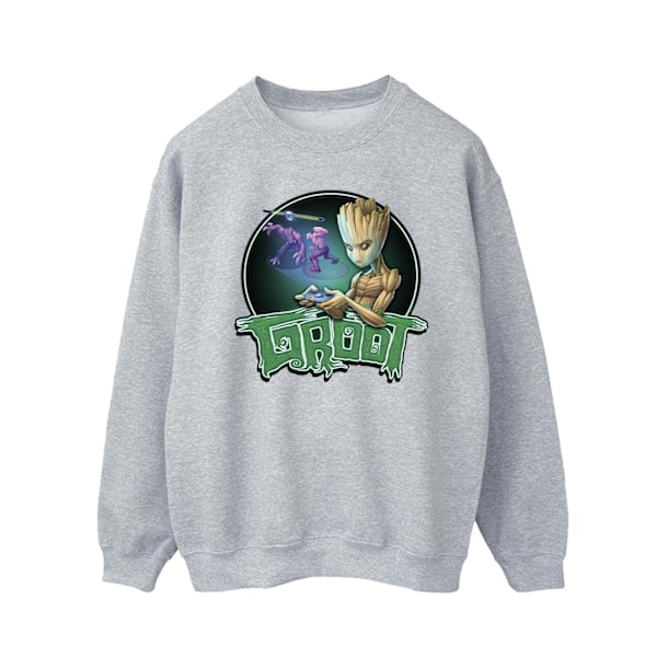 Marvel Herr Guardians Of The Galaxy Groot Gaming Ring Sweatshirt Sports Grey M