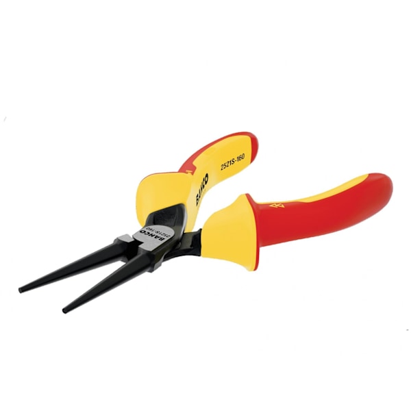 Bahco Ergo Isolerad Rundtång 160mm (6.1/4in) Multi Co Multi Colour 160mm (6.1/4in)