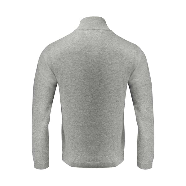 James Harvest Herr Ashland Stickad Kofta S Gråmelerad Grey Melange S