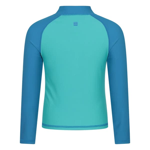Mountain Warehouse Långärmad Rashguard för Barn 5-6 År Light Teal 5-6 Years