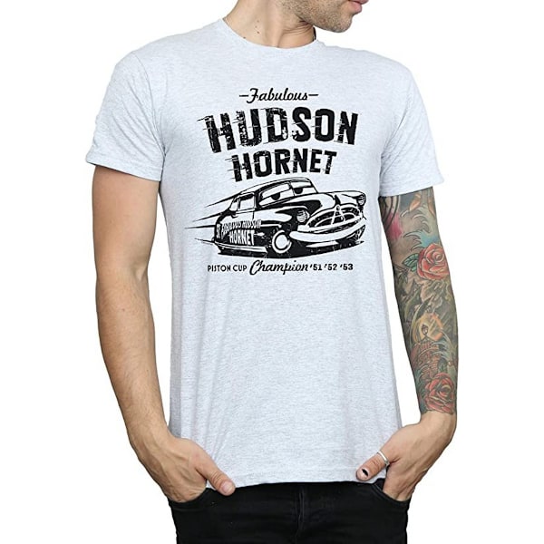 Cars Herr Hudson Hornet T-shirt S Sports Grey Sports Grey S