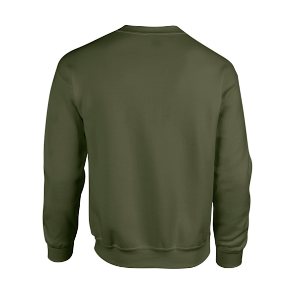 Gildan Herr Heavy Blend Sweatshirt M Militärgrön Military Green M
