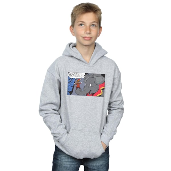 Disney Boys Dumbo Rich And Famous Hoodie 12-13 År Sport Grå Sports Grey 12-13 Years