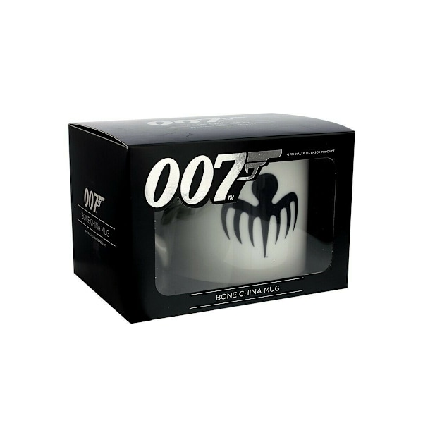 James Bond Spectre Octopus Bone China Mugg En Storlek Vit/Svart White/Black One Size