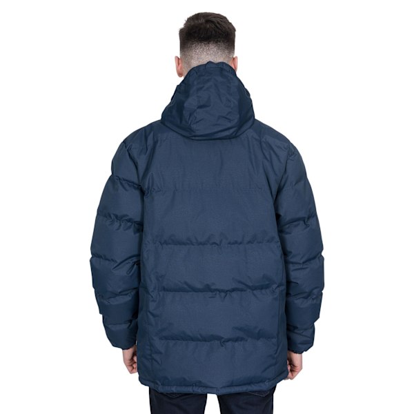 Trespass Mens Clip Padded Jacket XXS Marinblå Navy XXS